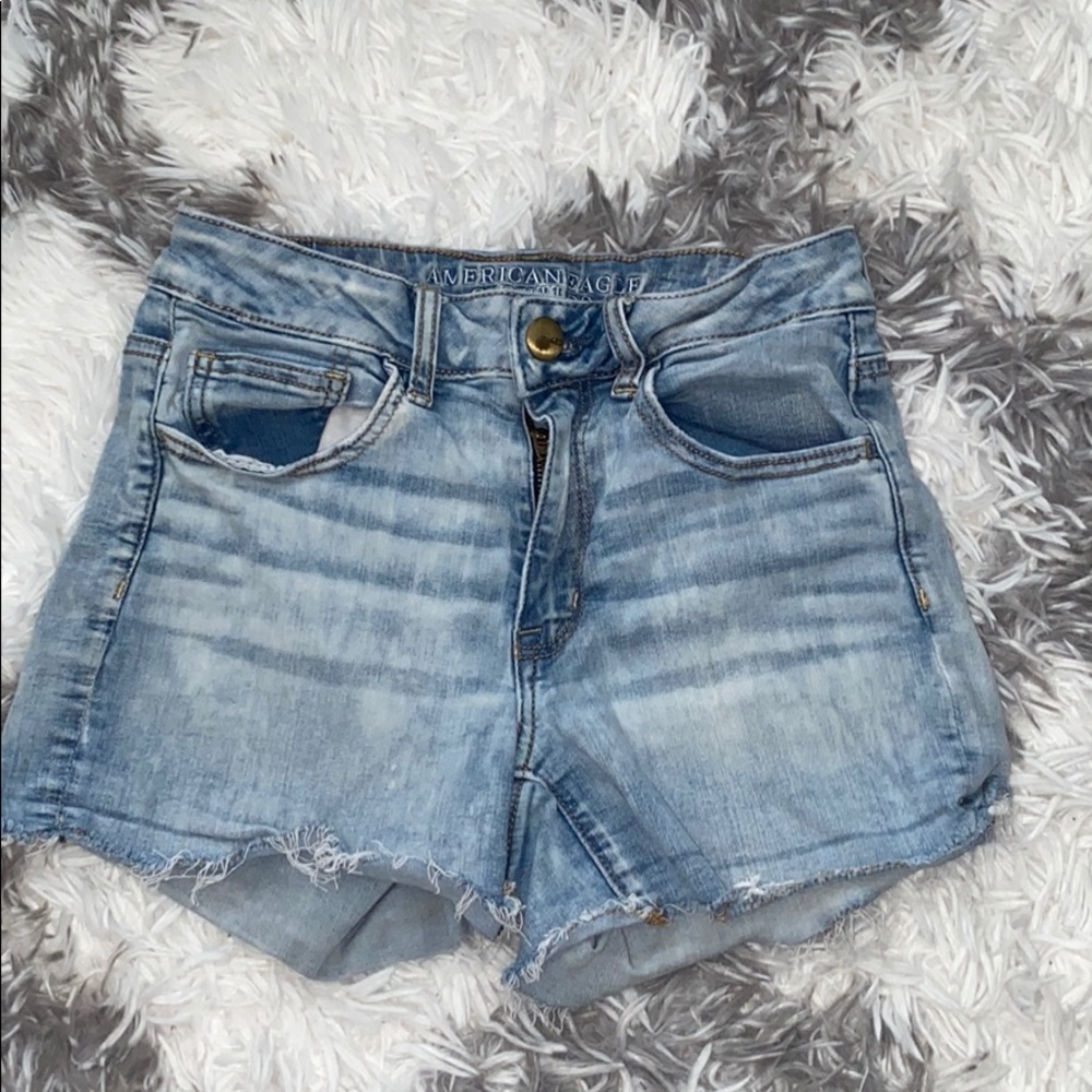 AE light stretch denim short